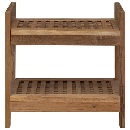 Badkamerplank Naturel 45 x 30 x 45 cm Massief Teakhout