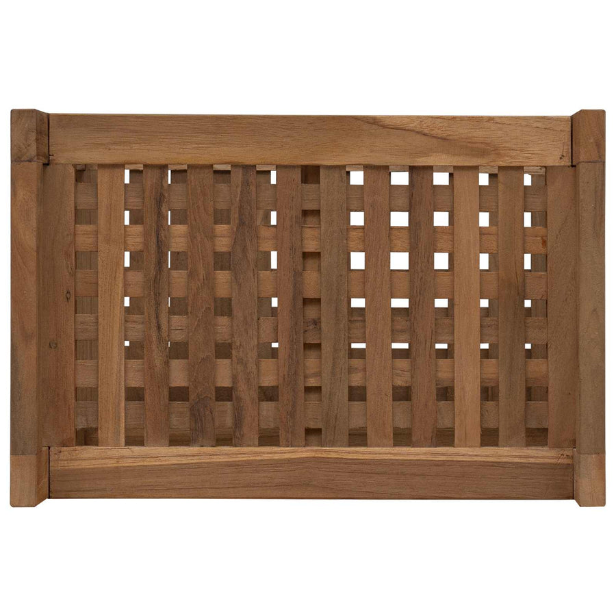 Badkamerplank Naturel 45 x 30 x 45 cm Massief Teakhout