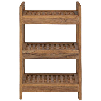 Badkamerplank Naturel 45 x 30 x 71 cm Massief Teakhout