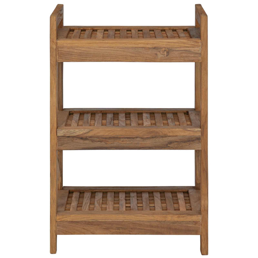 Badkamerplank Naturel 45 x 30 x 71 cm Massief Teakhout