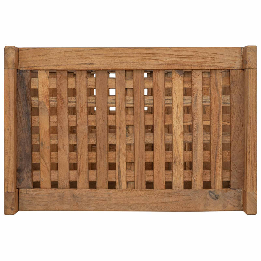 Badkamerplank Naturel 45 x 30 x 71 cm Massief Teakhout
