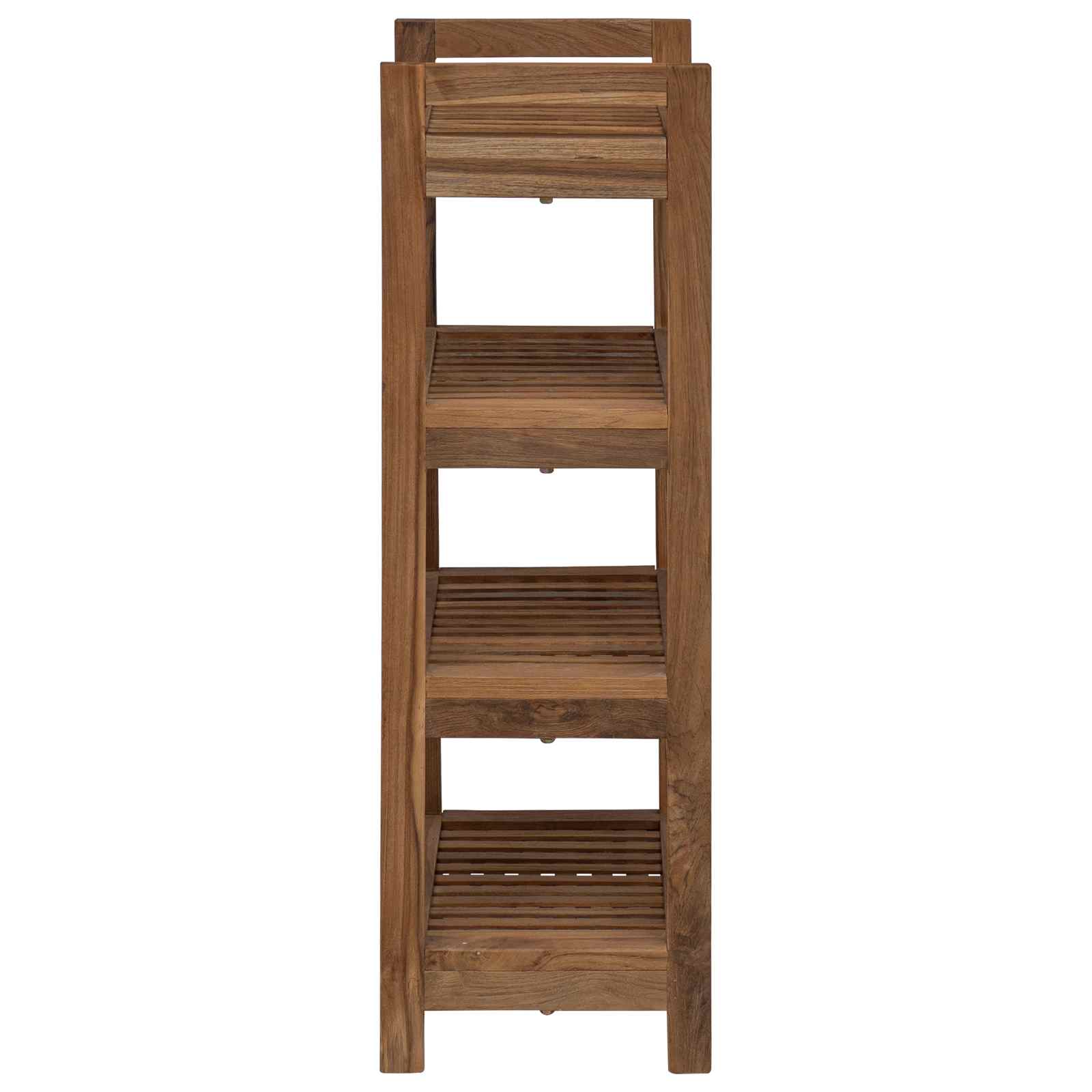 Badkamerplank Naturel 45 x 30 x 97 cm Massief Teakhout