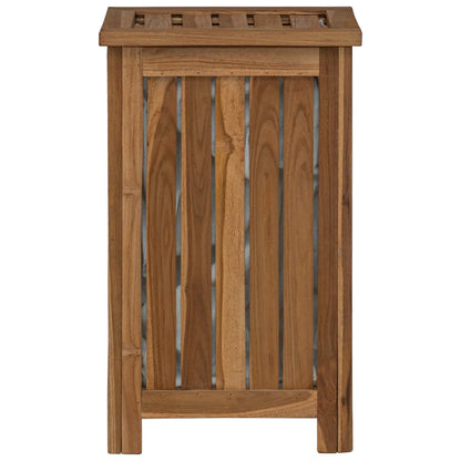 Wasmand Naturel 35 x 25 x 60 cm Massief Teakhout