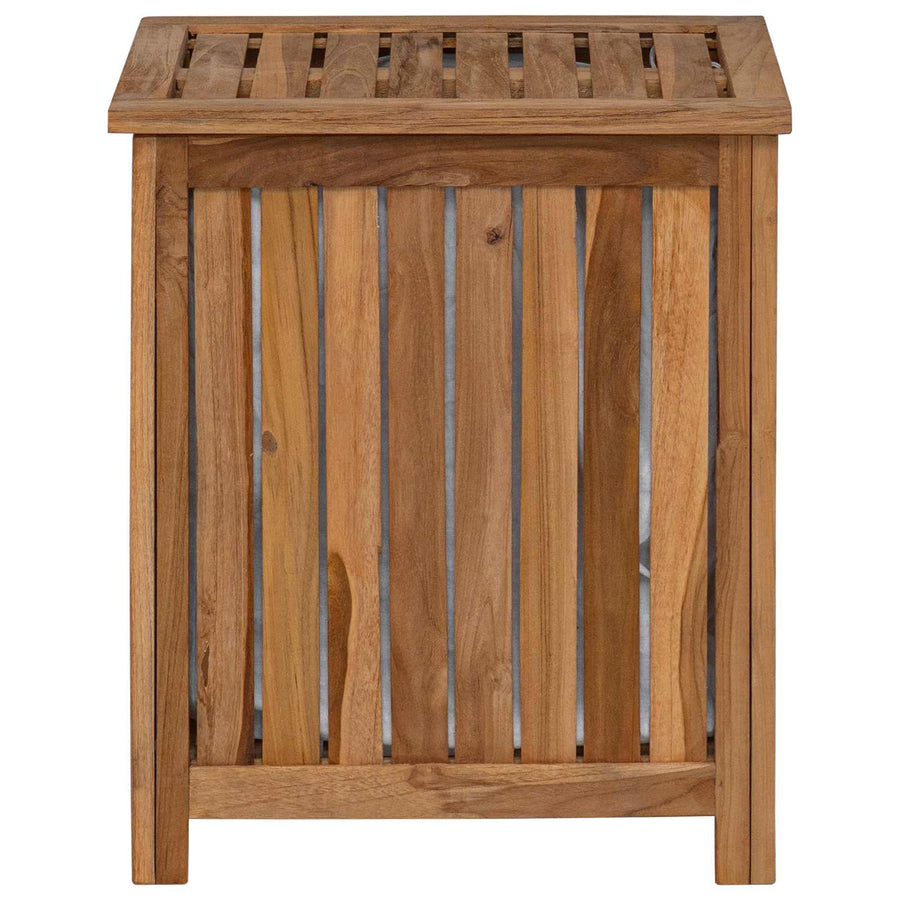Wasmand Naturel 50 x 35 x 60 cm Massief Teakhout