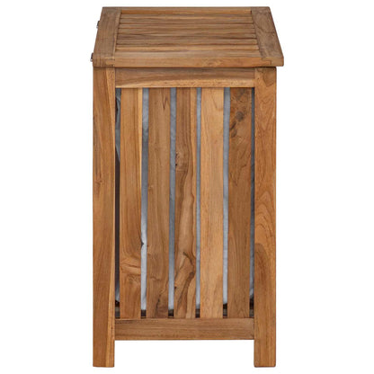 Wasmand Naturel 50 x 35 x 60 cm Massief Teakhout