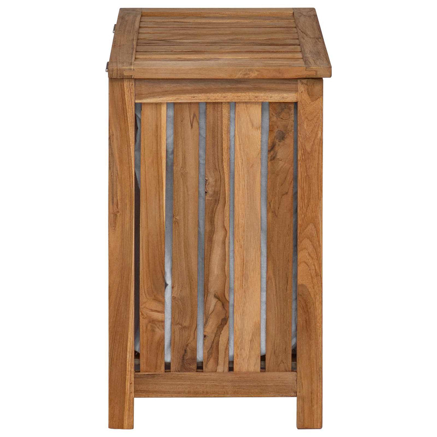 Wasmand Naturel 50 x 35 x 60 cm Massief Teakhout