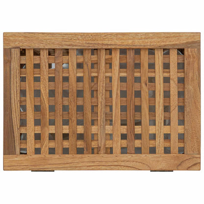 Wasmand Naturel 50 x 35 x 60 cm Massief Teakhout