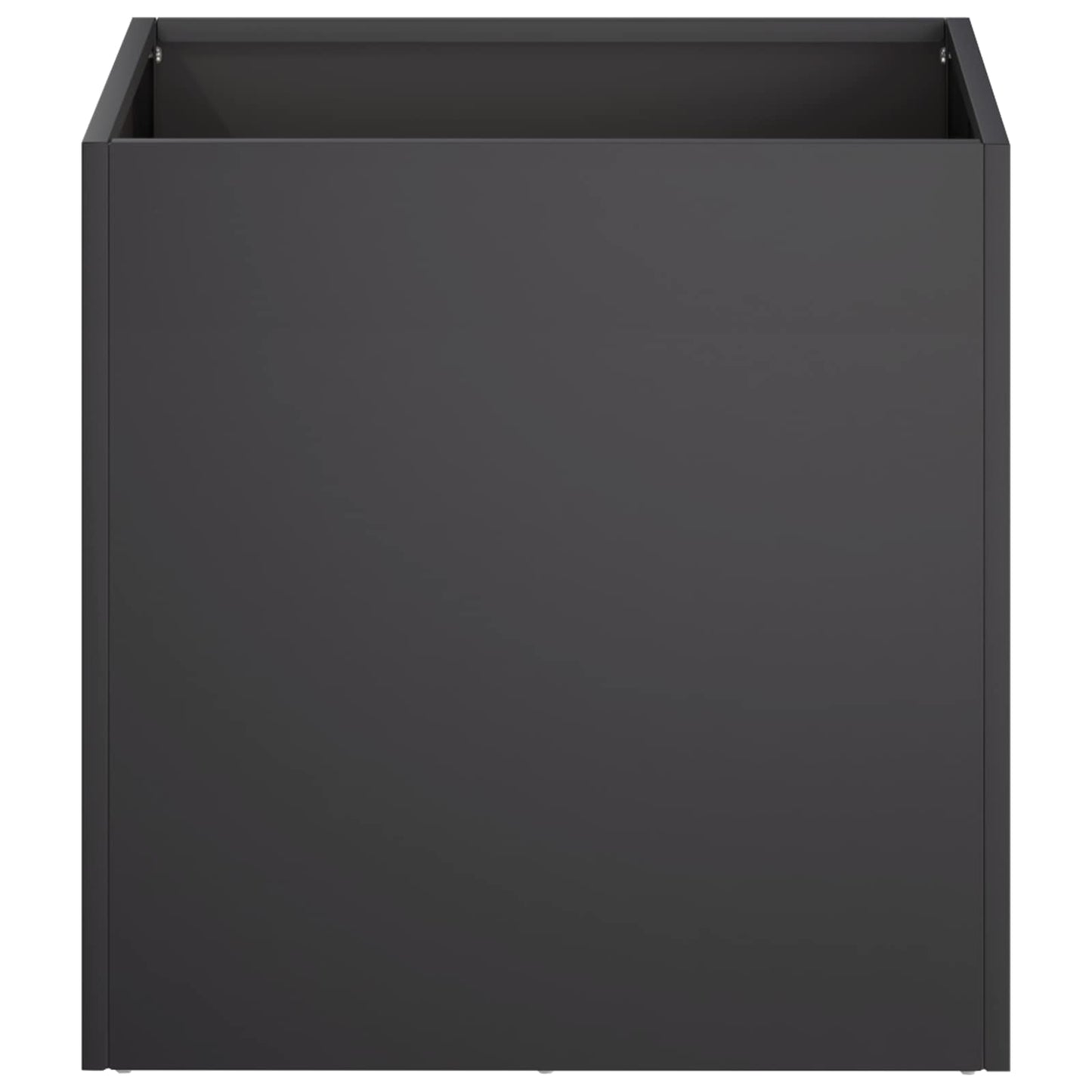 Plantenbak Zwart 20 x 20 x 20 cm Koudgewalst staal