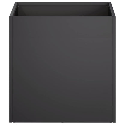 Plantenbak Zwart 20 x 20 x 20 cm Koudgewalst staal