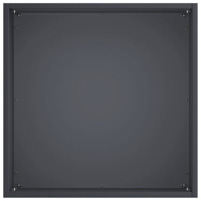 Plantenbak Antraciet 20 x 20 x 20 cm Koudgewalst staal