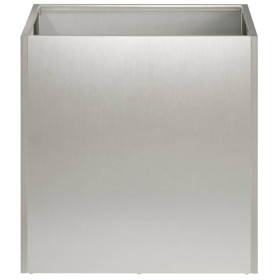 Plantenbak zilver 20 x 20 x 20 cm Roestvrij staal