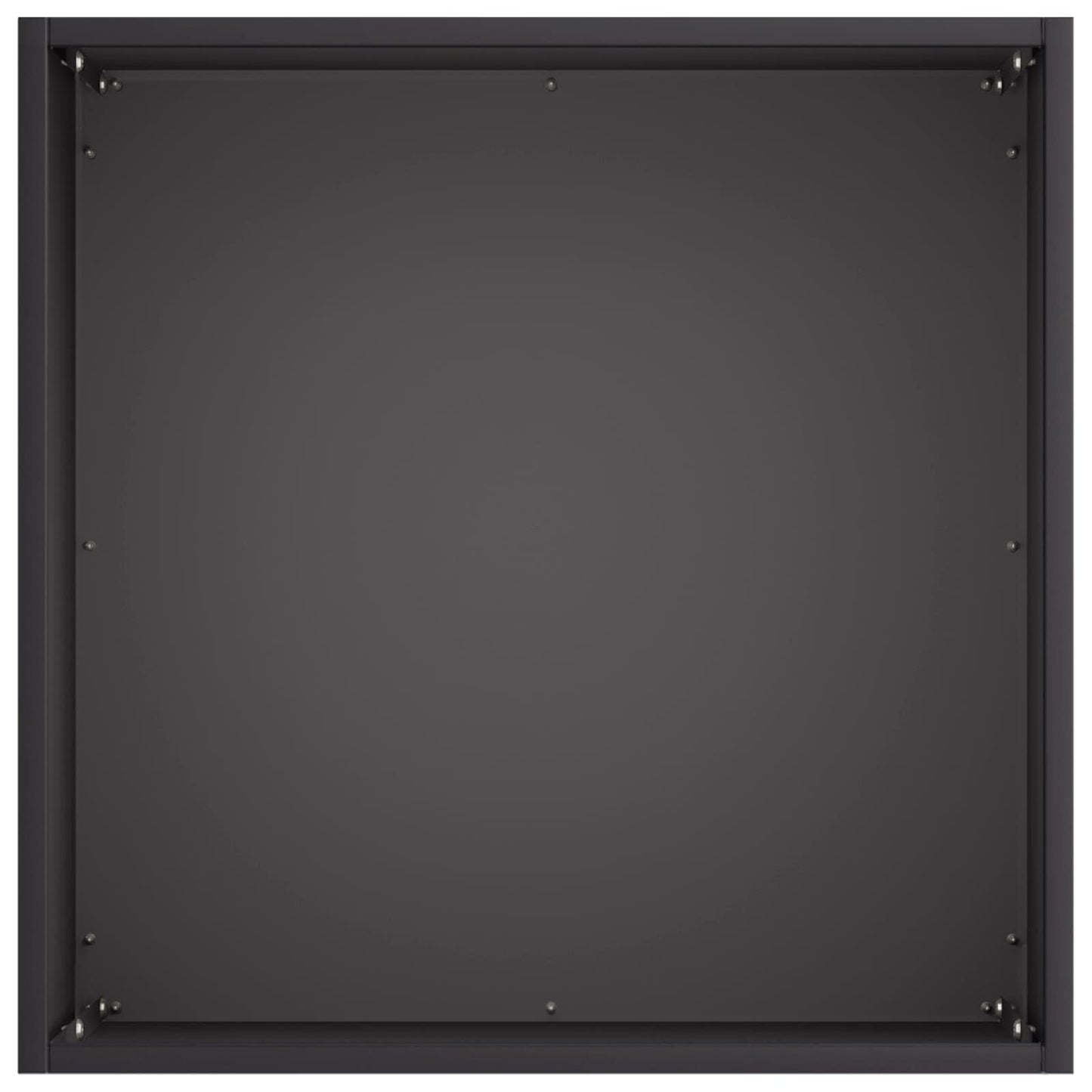 Plantenbak Zwart 25 x 25 x 25 cm Koudgewalst staal