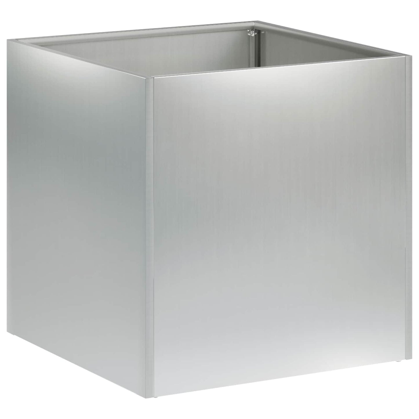 Plantenbak zilver 25 x 25 x 25 cm Gegalvaniseerd staal