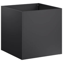 Plantenbak Zwart 35 x 35 x 35 cm Koudgewalst staal