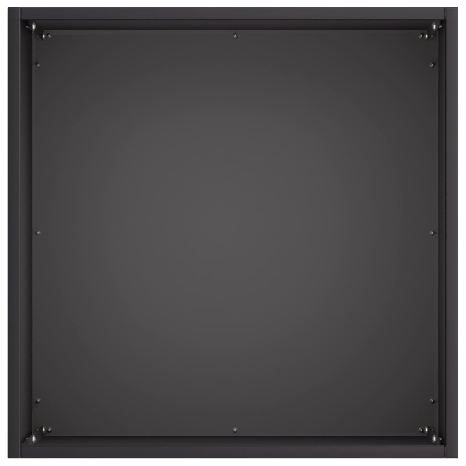 Plantenbak Zwart 35 x 35 x 35 cm Koudgewalst staal
