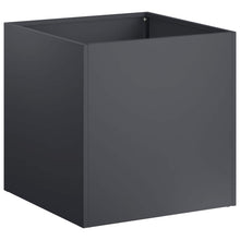 Plantenbak Antraciet 35 x 35 x 35 cm Koudgewalst staal