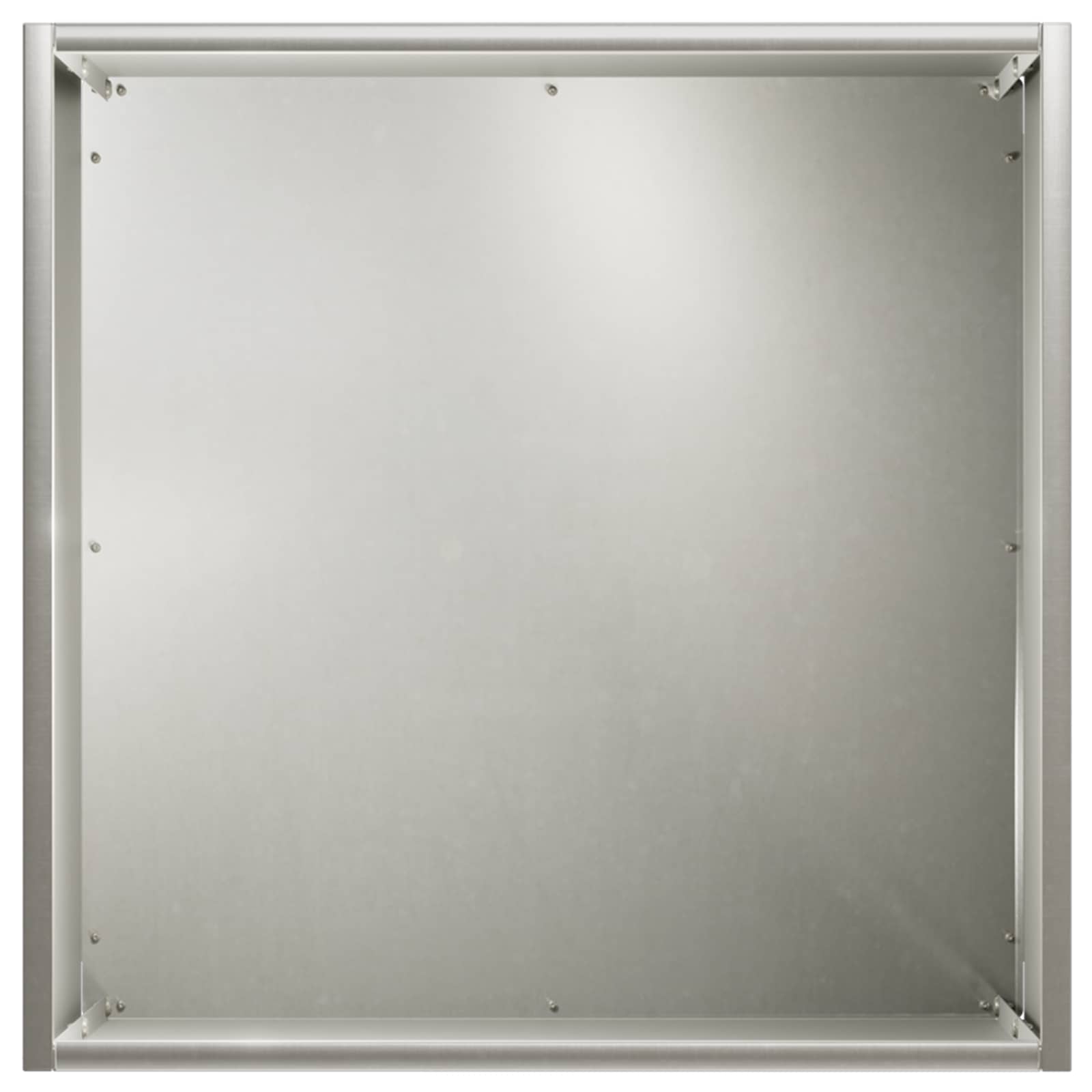 Plantenbak zilver 35 x 35 x 35 cm Roestvrij staal