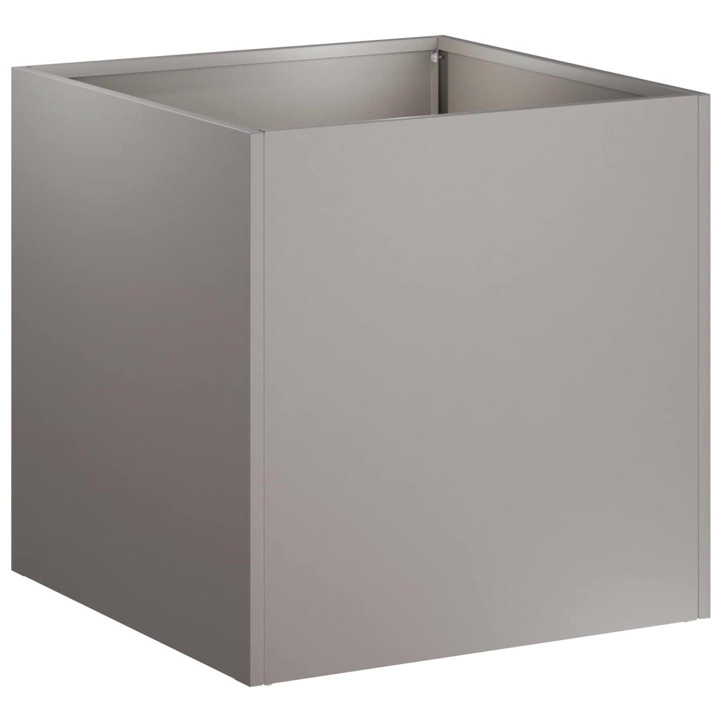 Plantenbak 2 st Roestkleurig 35 x 35 x 35 cm weervast staal