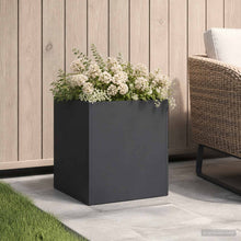 Plantenbak Zwart 45 x 45 x 45 cm Koudgewalst staal