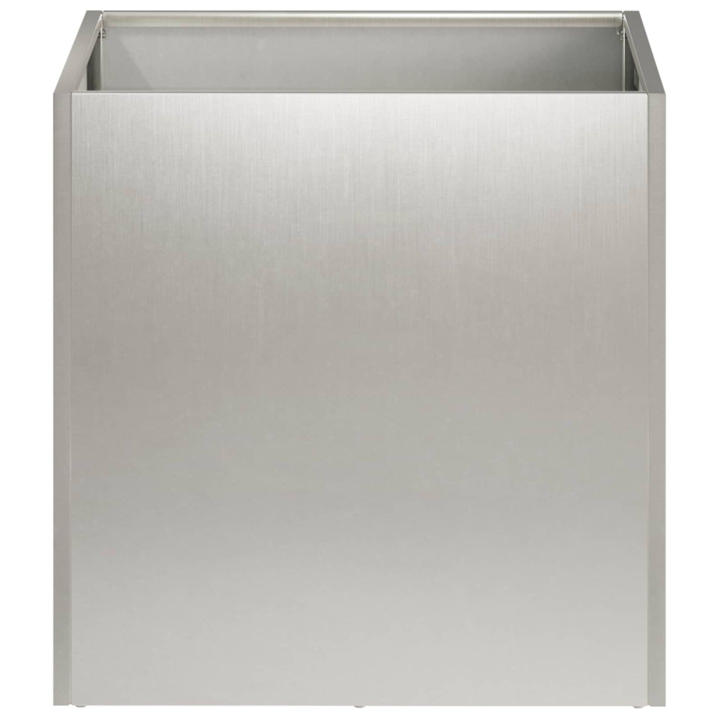 Plantenbak zilver 45 x 45 x 45 cm Roestvrij staal
