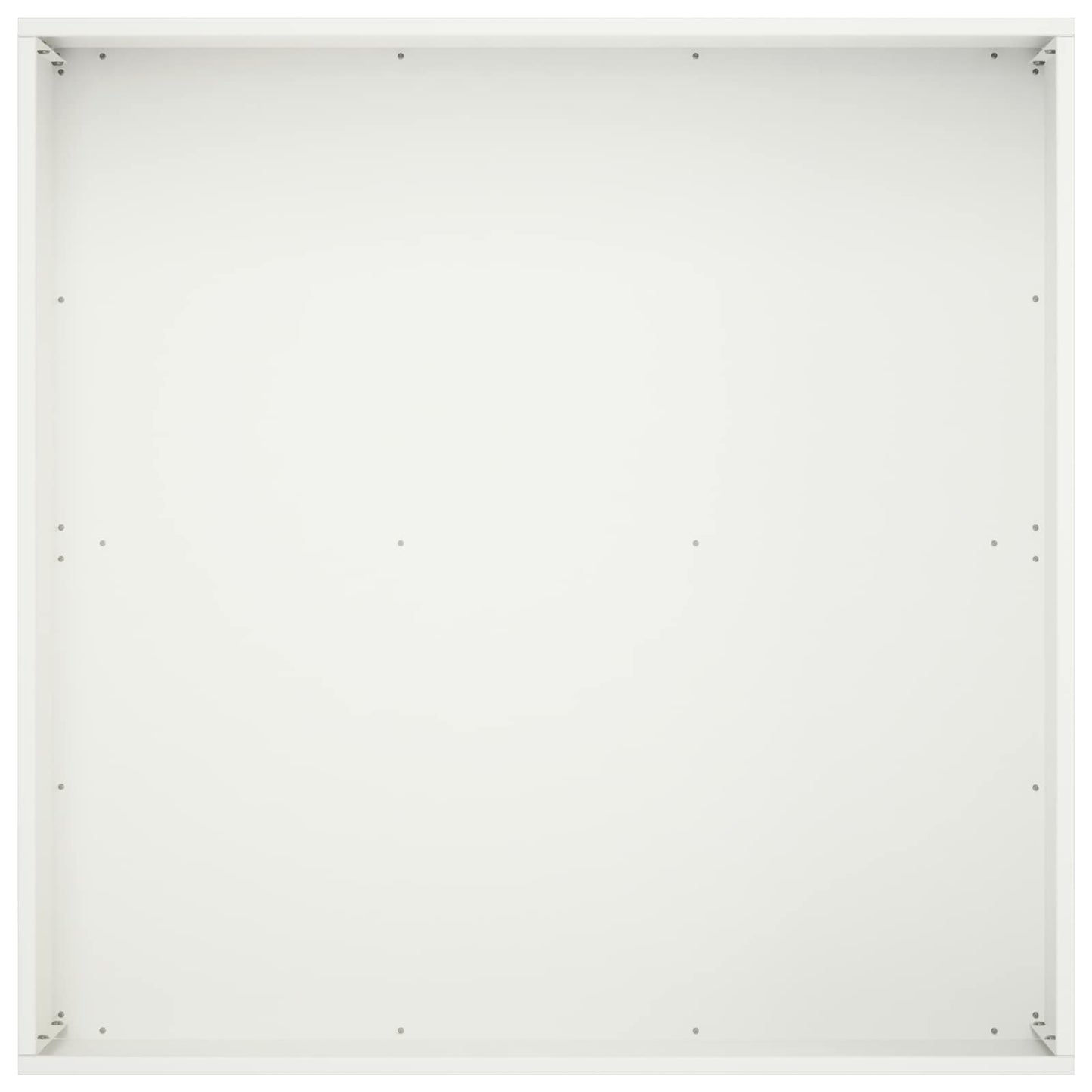 Plantenbak 2 st Wit 40 x 40 x 20 cm Koudgewalst staal