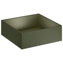 Plantenbak Olijfgroen 40 x 40 x 20 cm Koudgewalst staal
