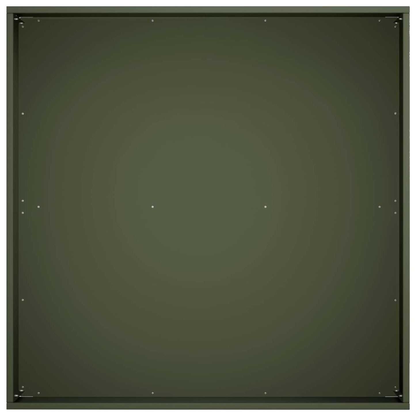 Plantenbak Olijfgroen 40 x 40 x 20 cm Koudgewalst staal