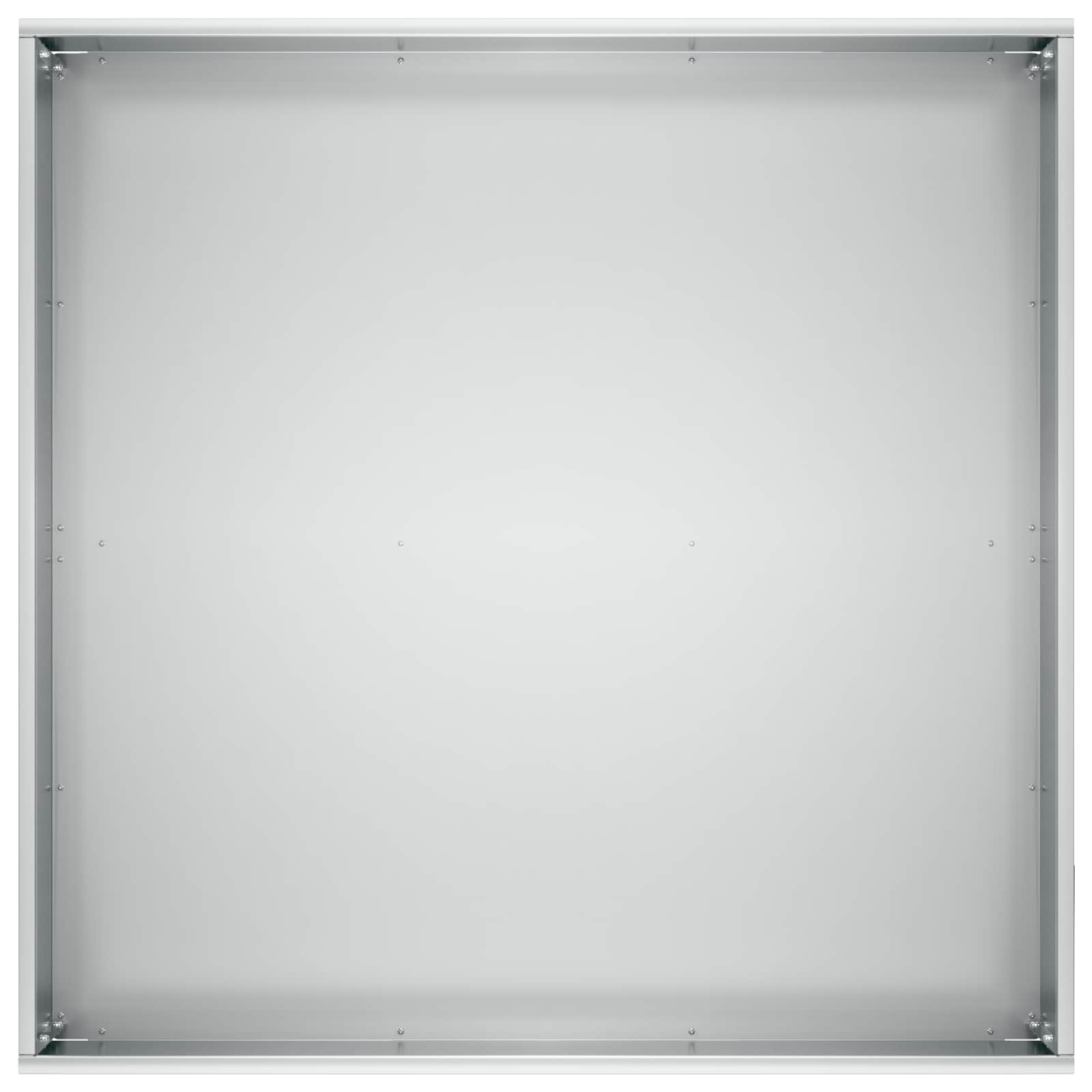 Plantenbak 2 st zilver 40 x 40 x 20 cm Gegalvaniseerd staal
