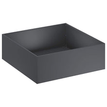 Plantenbak Antraciet 60 x 60 x 20 cm Koudgewalst staal
