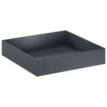 Plantenbak Antraciet 80 x 80 x 20 cm Koudgewalst staal