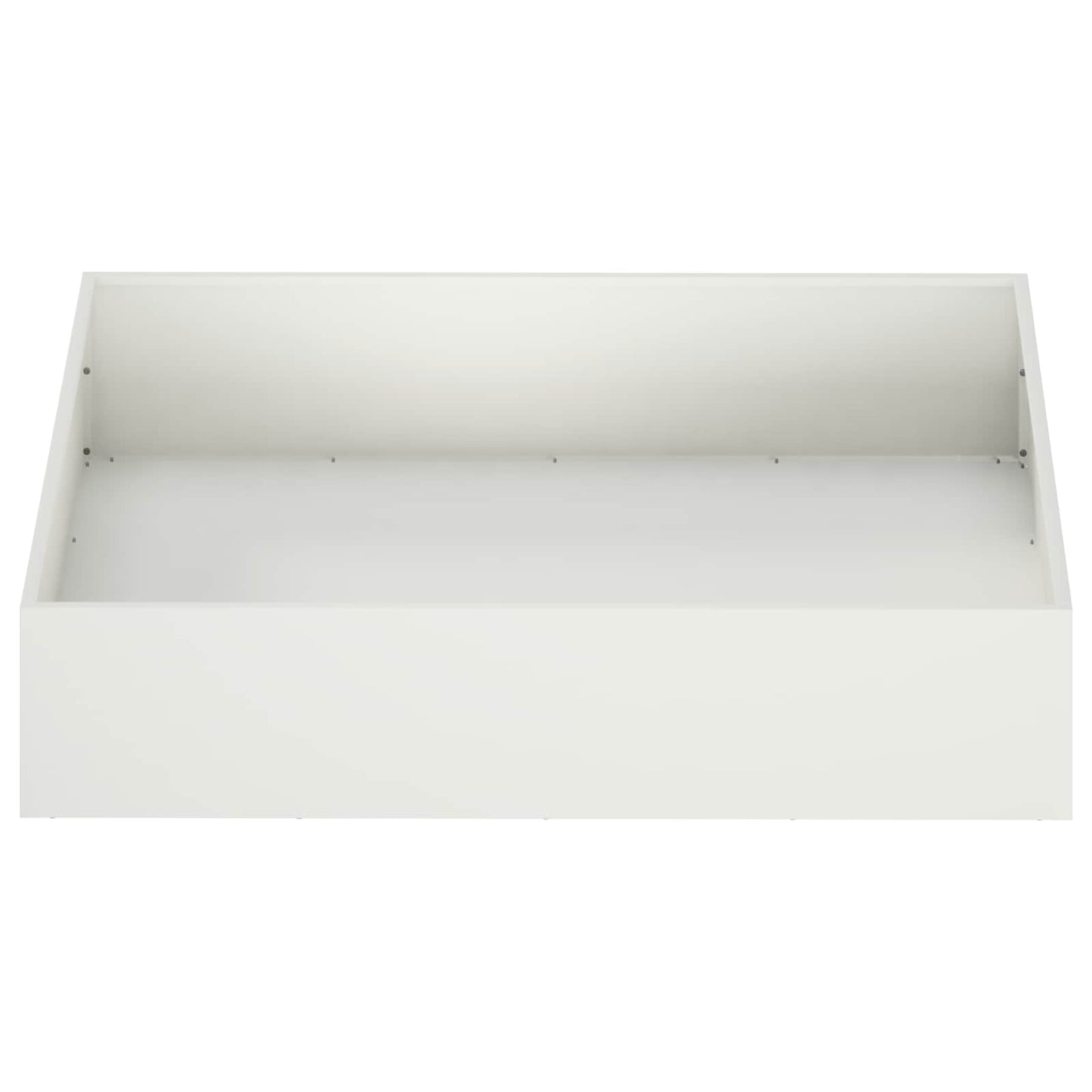 Plantenbak Wit 100 x 100 x 20 cm Koudgewalst staal