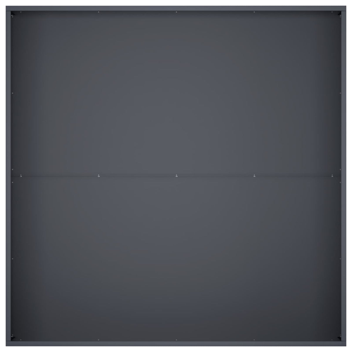 Plantenbak 2 st Antraciet 100 x 100 x 20 cm Koudgewalst staal