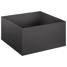 Plantenbak Zwart 40 x 40 x 30 cm Koudgewalst staal