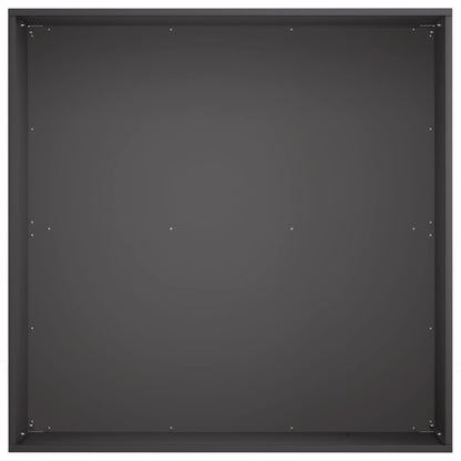 Plantenbak Zwart 40 x 40 x 30 cm Koudgewalst staal