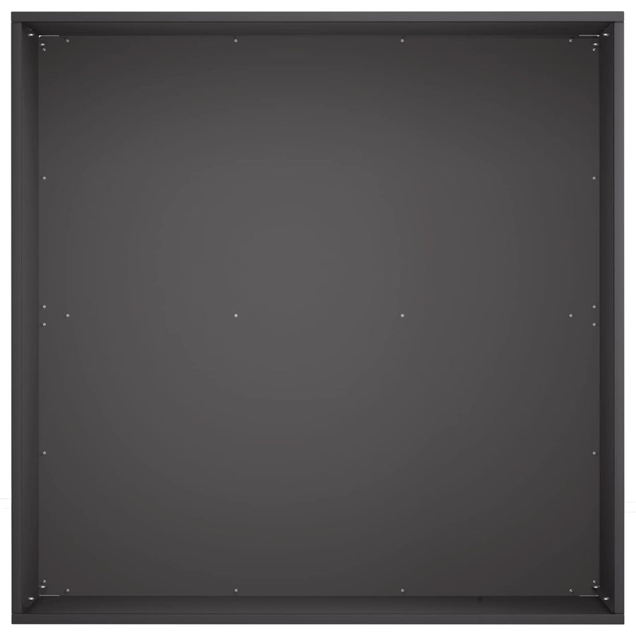 Plantenbak Zwart 40 x 40 x 30 cm Koudgewalst staal