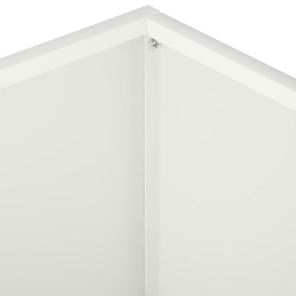Plantenbak Wit 40 x 40 x 30 cm Koudgewalst staal