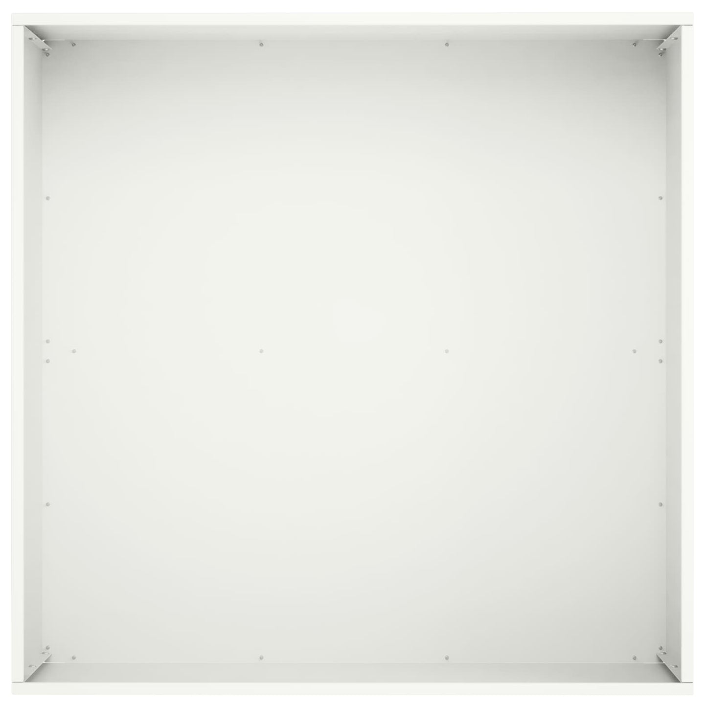 Plantenbak Wit 40 x 40 x 30 cm Koudgewalst staal