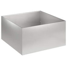 Plantenbak zilver 40 x 40 x 30 cm Roestvrij staal