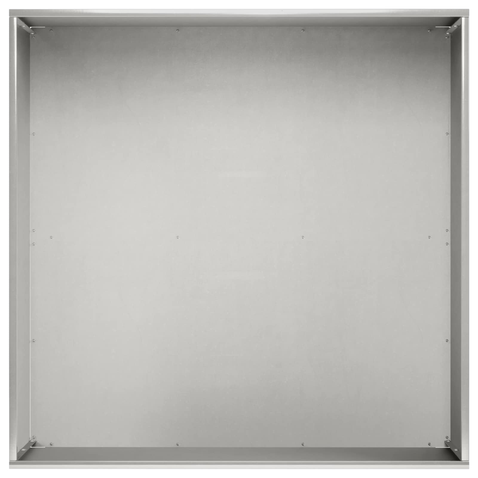 Plantenbak zilver 40 x 40 x 30 cm Roestvrij staal