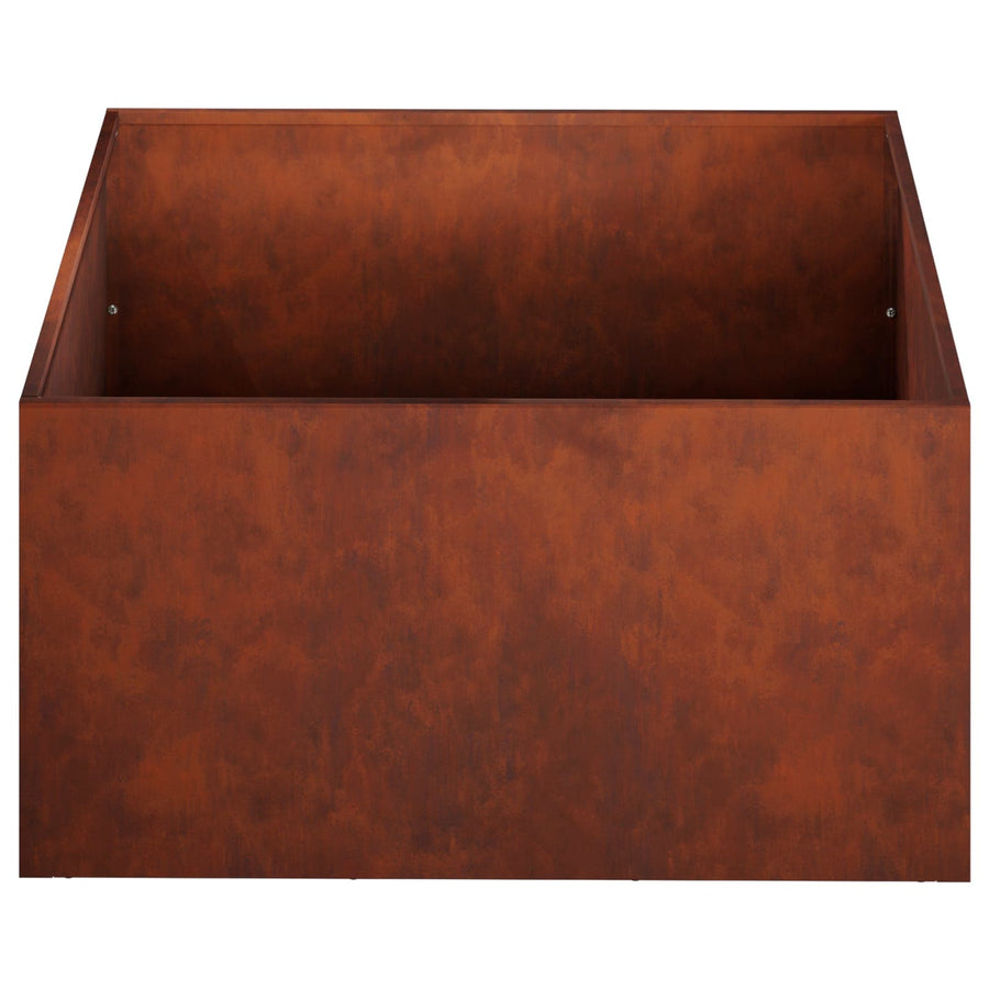 Plantenbak Roestkleurig 40 x 40 x 30 cm weervast staal