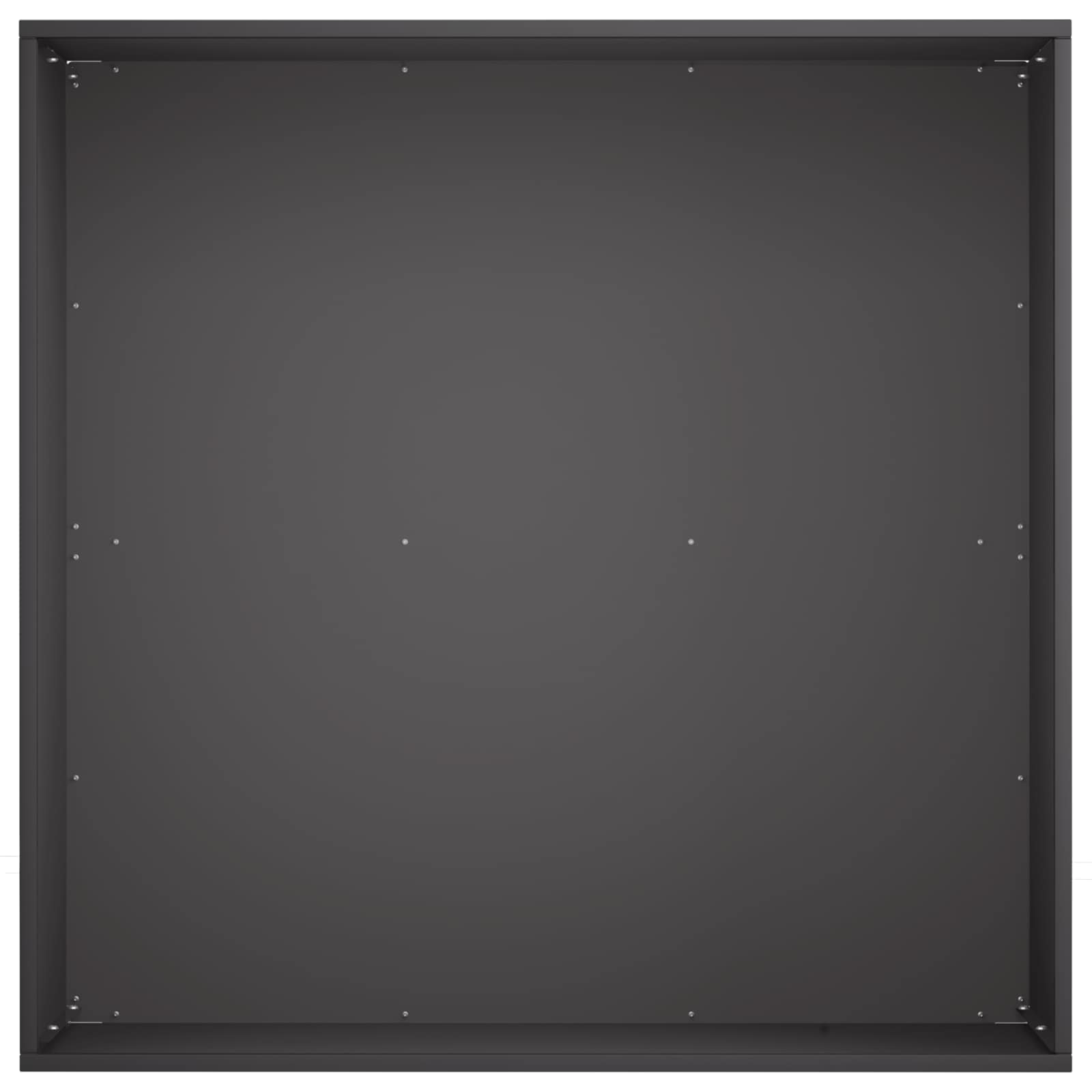 Plantenbak Zwart 60 x 60 x 30 cm Koudgewalst staal