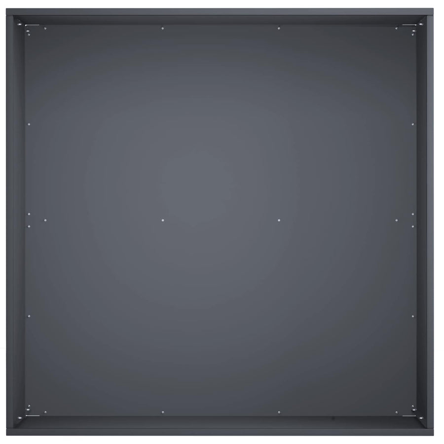 Plantenbak Antraciet 60 x 60 x 30 cm Koudgewalst staal