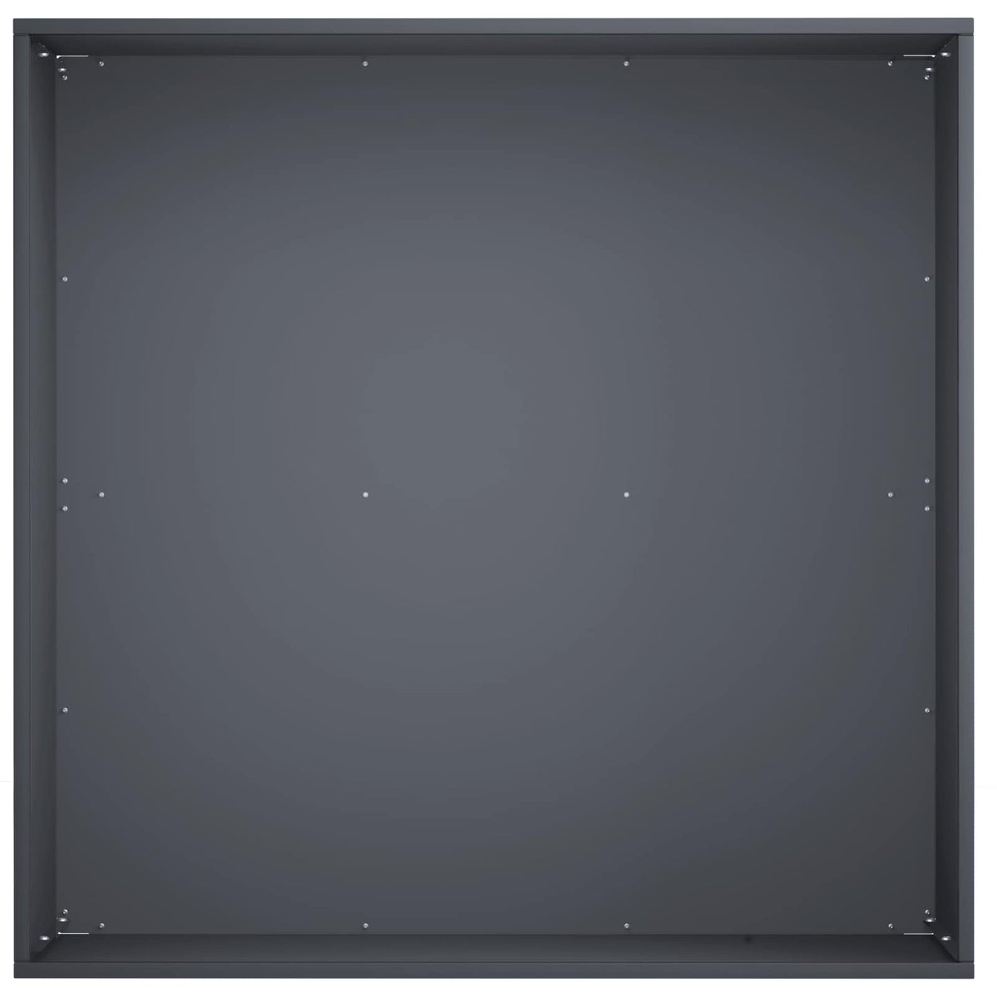 Plantenbak 2 st Antraciet 60 x 60 x 30 cm Koudgewalst staal