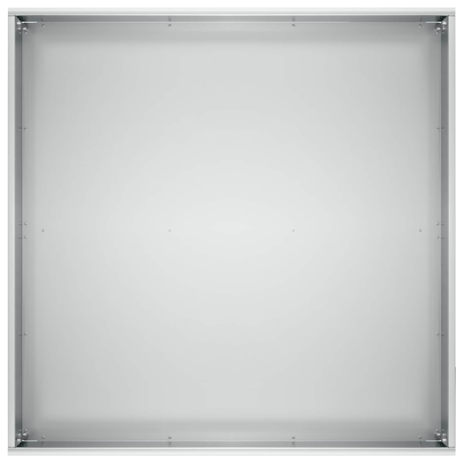 Plantenbak 2 st zilver 60 x 60 x 30 cm Gegalvaniseerd staal