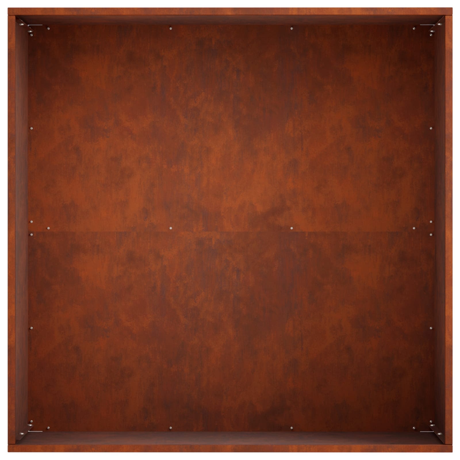 Plantenbak Roestkleurig 60 x 60 x 30 cm weervast staal