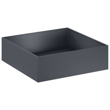 Plantenbak Antraciet 80 x 80 x 30 cm Koudgewalst staal