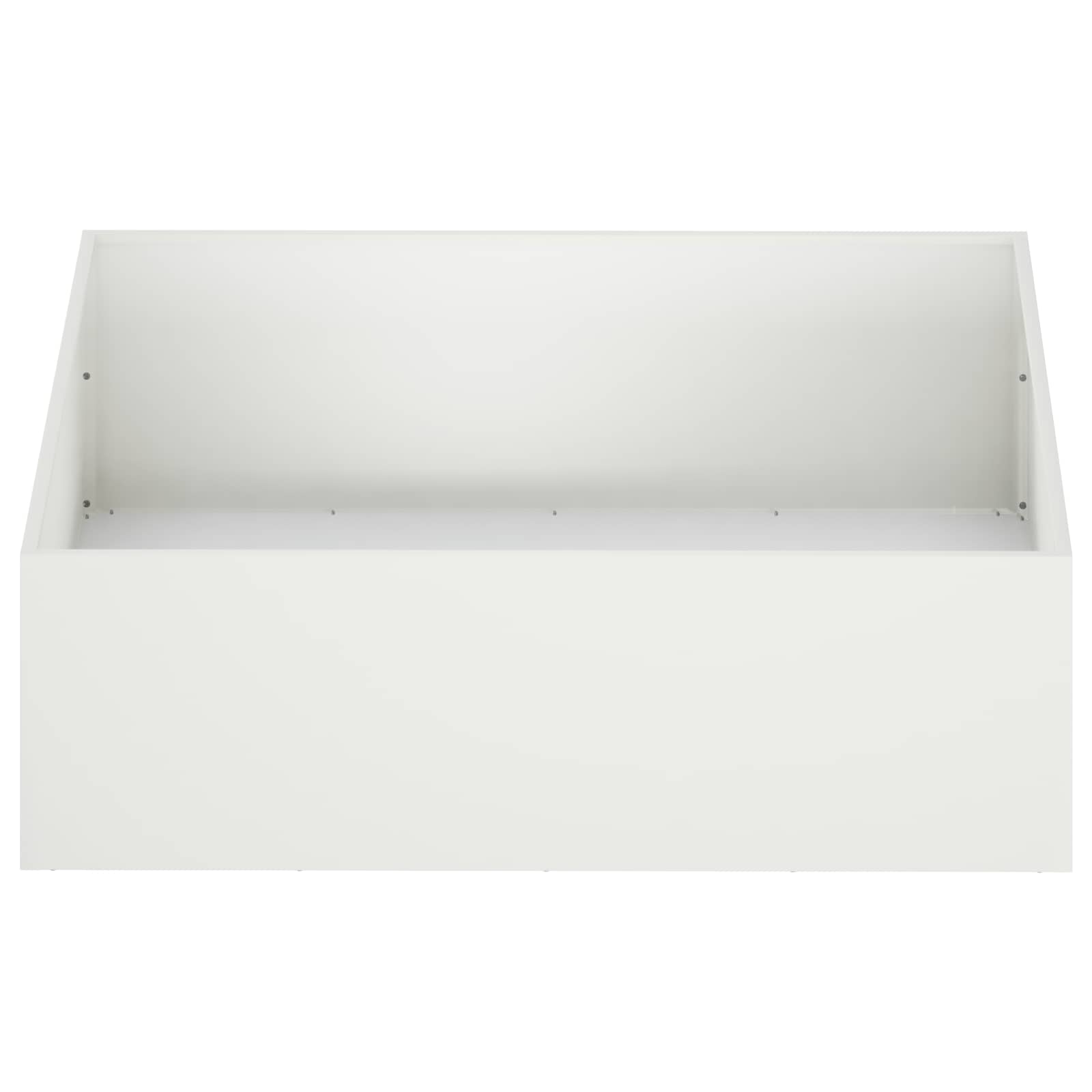 Plantenbak Wit 100 x 100 x 30 cm Koudgewalst staal