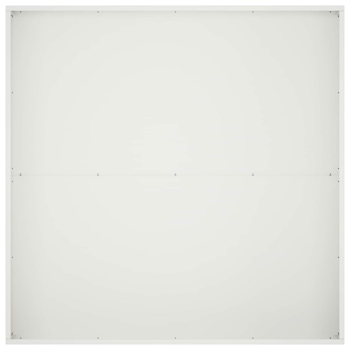 Plantenbak 2 st Wit 100 x 100 x 30 cm Koudgewalst staal