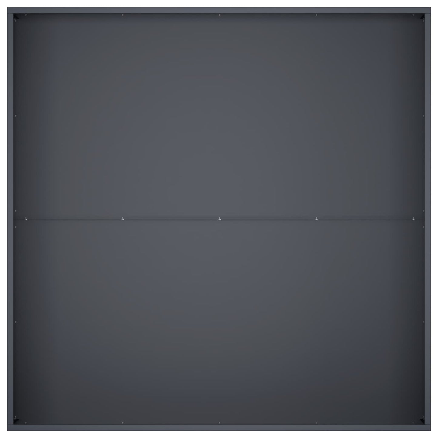 Plantenbak 2 st Antraciet 100 x 100 x 30 cm Koudgewalst staal