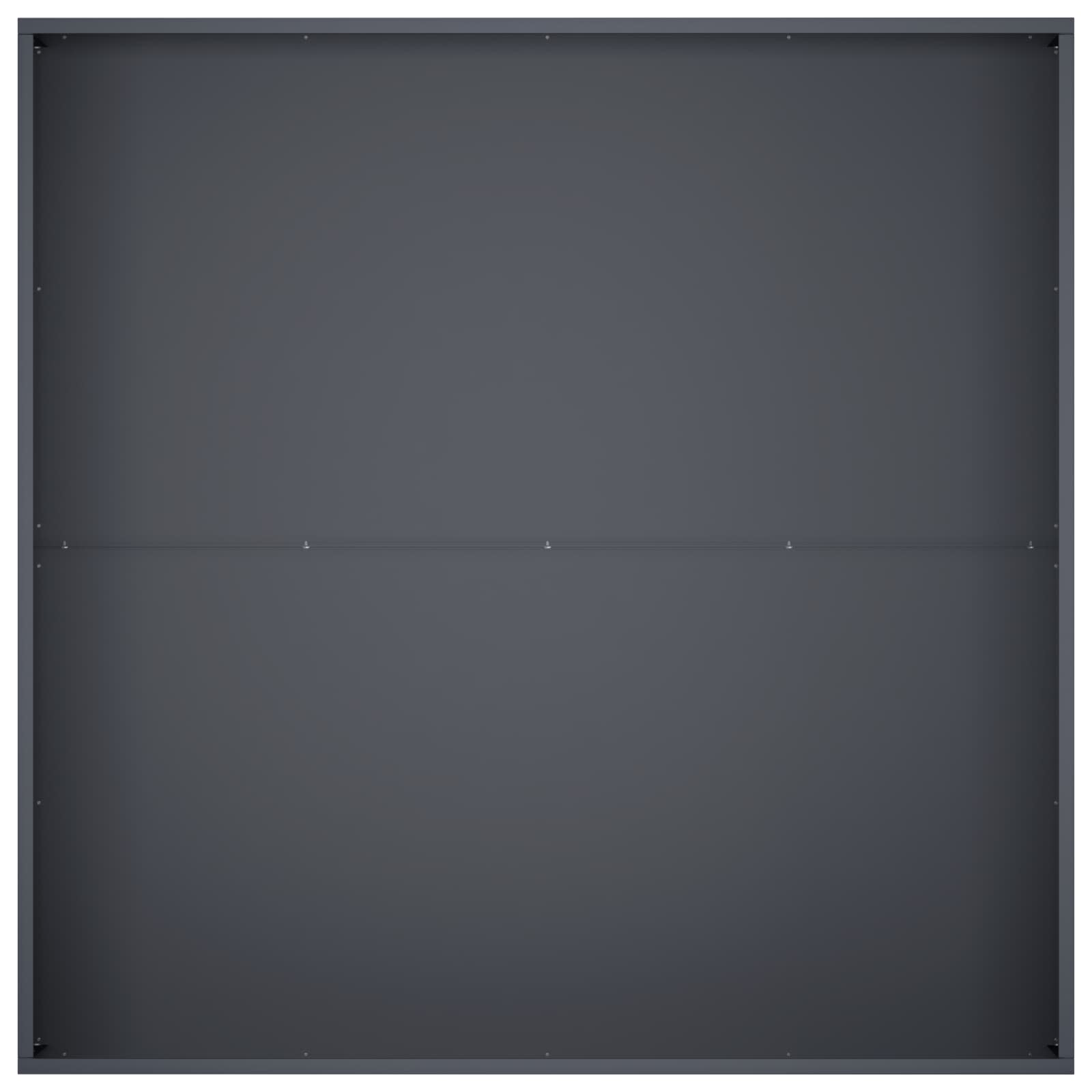 Plantenbak 2 st Antraciet 100 x 100 x 30 cm Koudgewalst staal